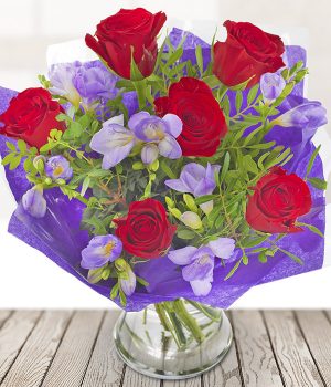 Valentine Rose & Freesia